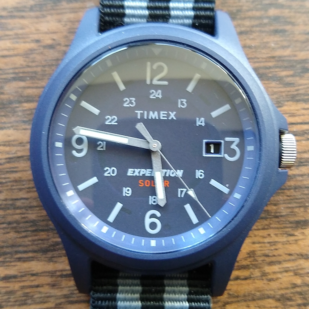 Timex men's solar expedition watch